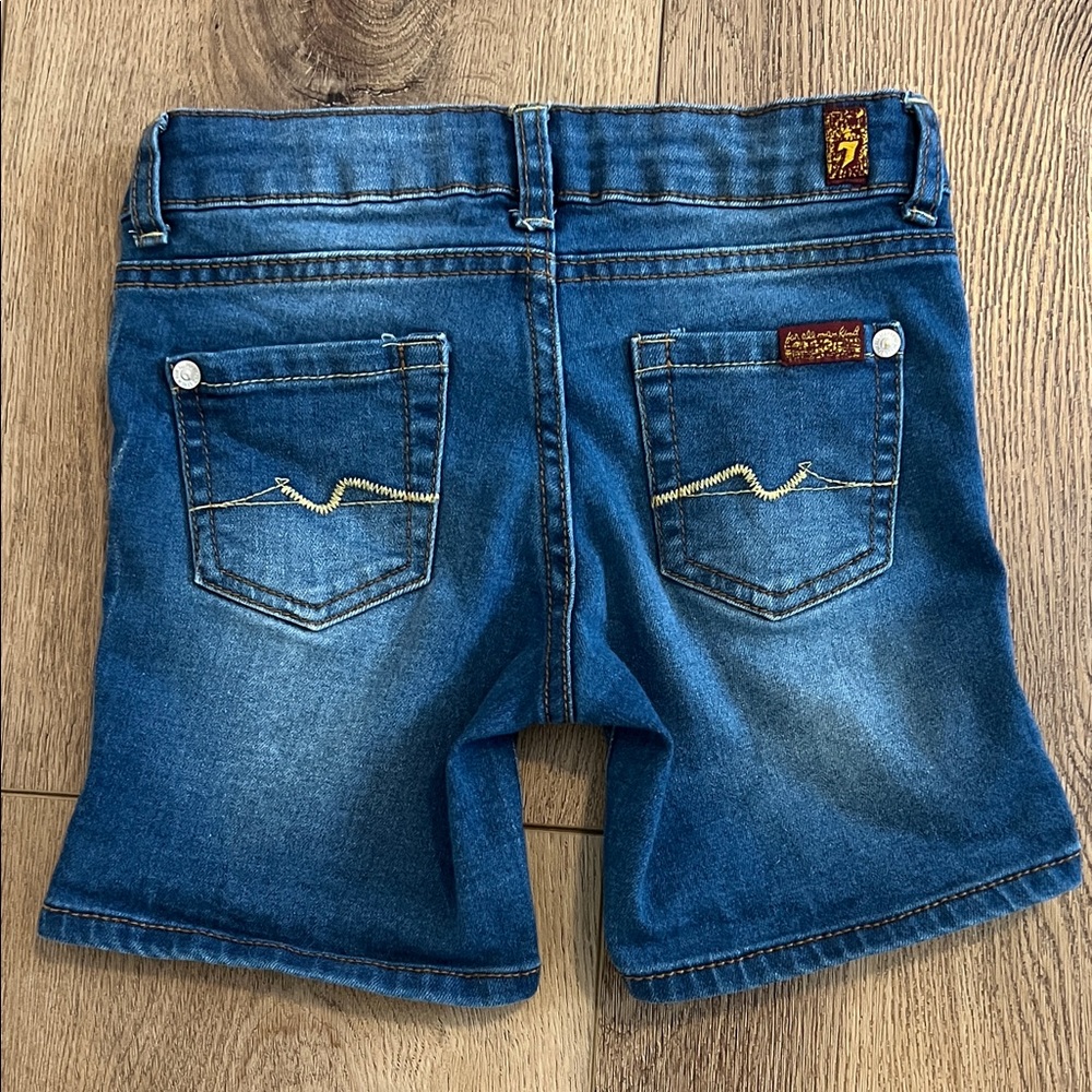 7 for all mankind shorts- little girls size 5